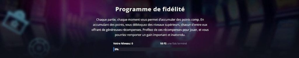 Lucky Elf Casino programme fidélité